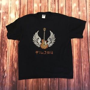 Lynyrd Skynyrd's “Freebird” lyrics Tee Shirt